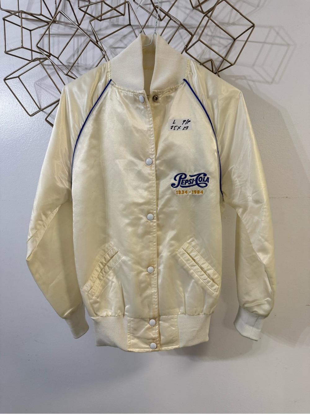 Vintage Ladies Pepsi cola silk sweater